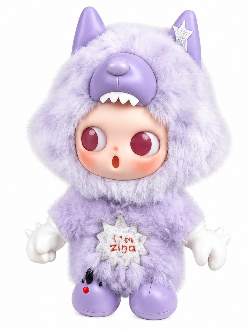 ZSIGA I'm Zsiga Series-Vinyl Plush Pendant NIB - Veiled